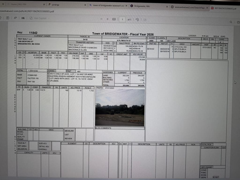 Land at Lot 1 Mill, Bridgewater MA 02324, Bridgewater, photo 3 of 4