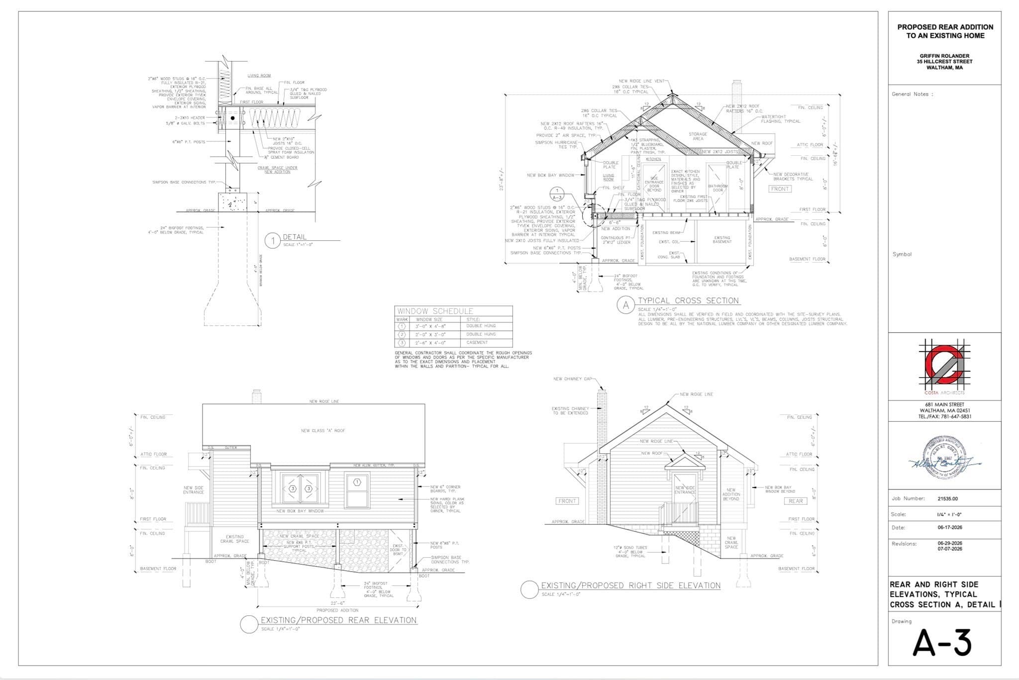 Single Family Residence at 35 Hillcrest St., Waltham MA 02451, Waltham, photo 11 of 12