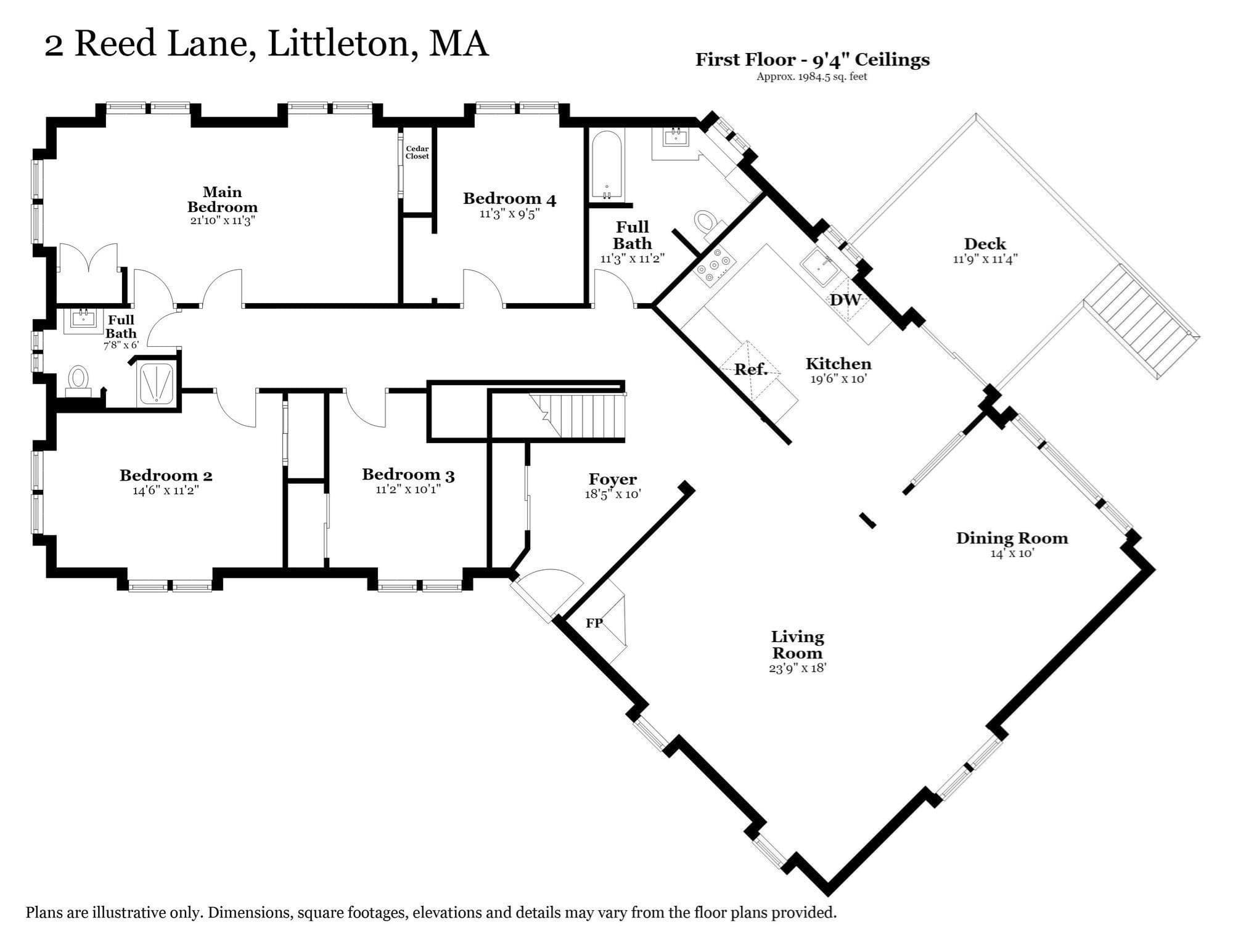 Single Family Residence at 2 Reed Lane, Littleton MA 01460, Littleton, photo 5 of 42