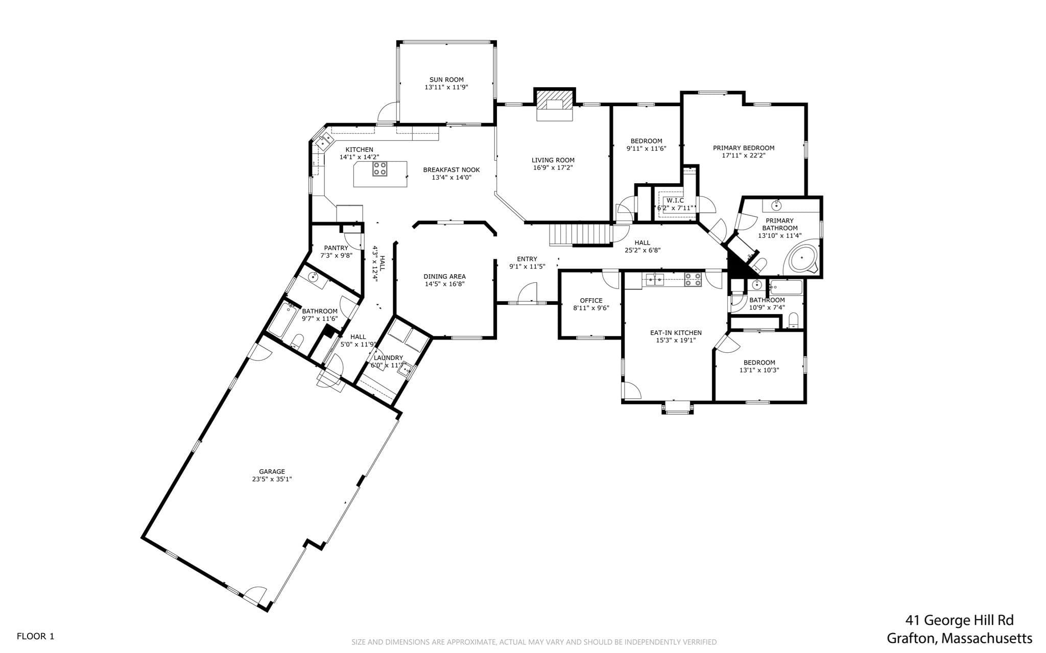 Single Family Residence at 41 George Hill Rd, Grafton MA 01519, Grafton, photo 27 of 29