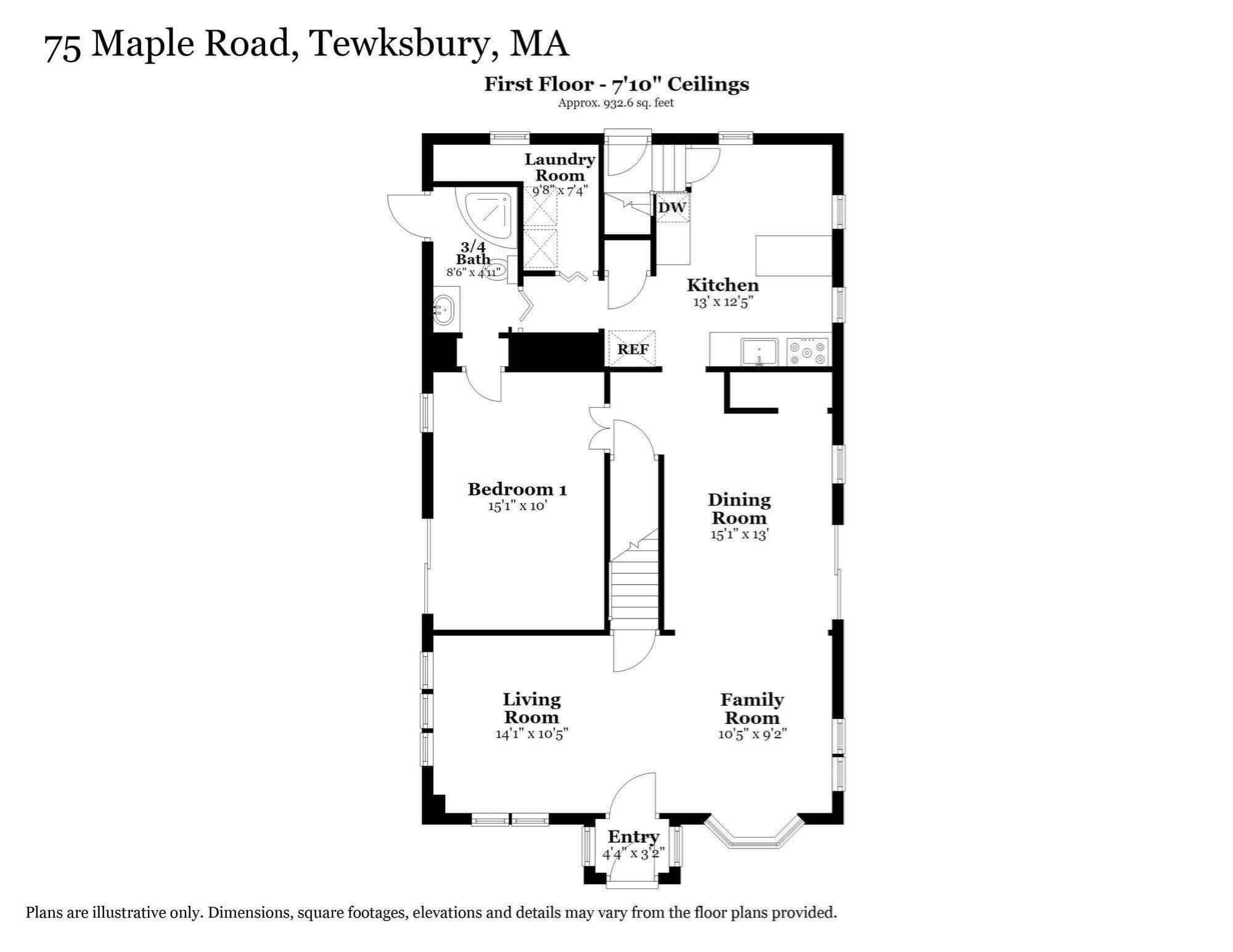Single Family Residence at 75 Maple Road, Tewksbury MA 01876, photo 31 of 40