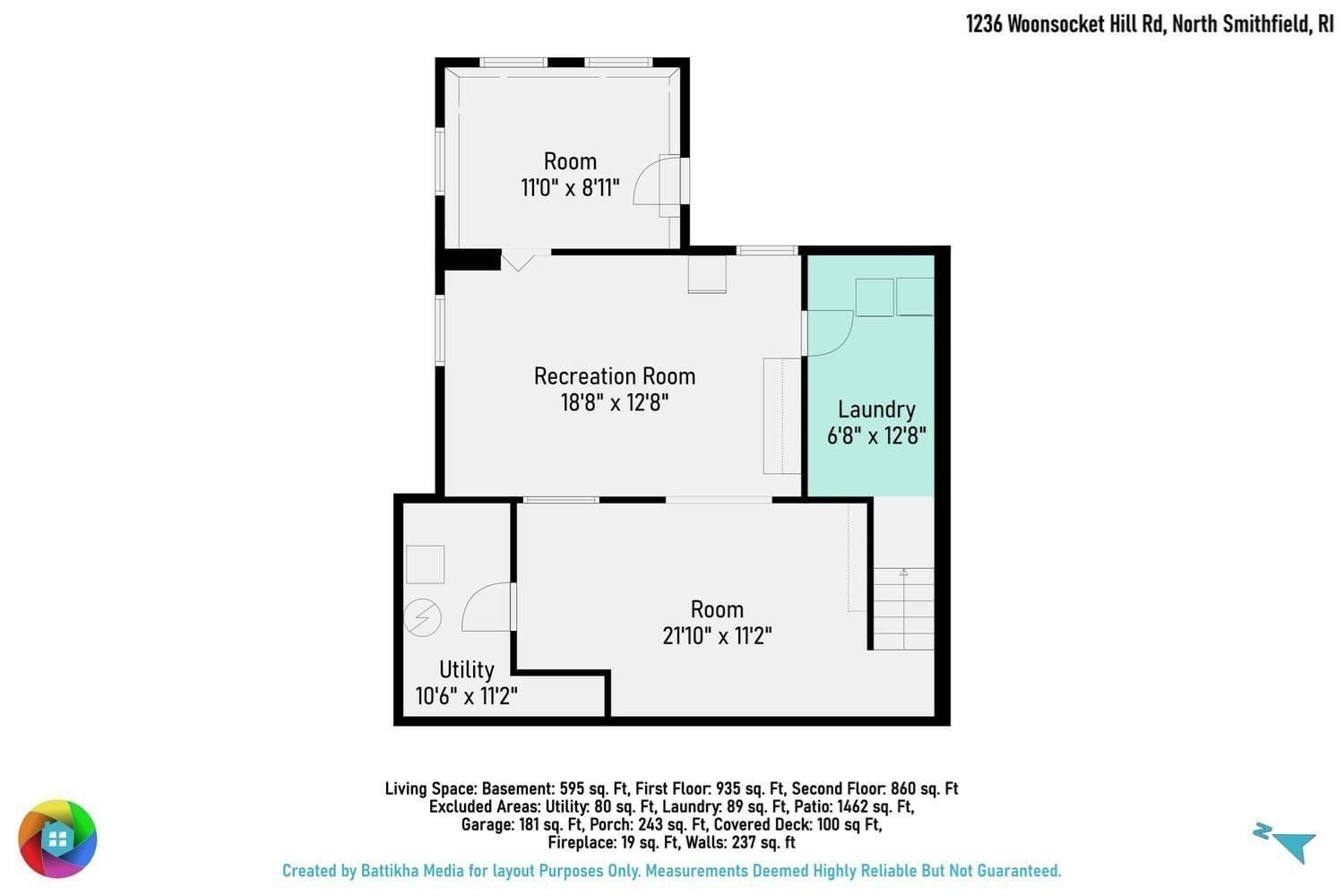 Single Family Residence at 1236 Woonsocket Hill Road, North Smithfield RI 02896, North Smithfield, photo 34 of 35