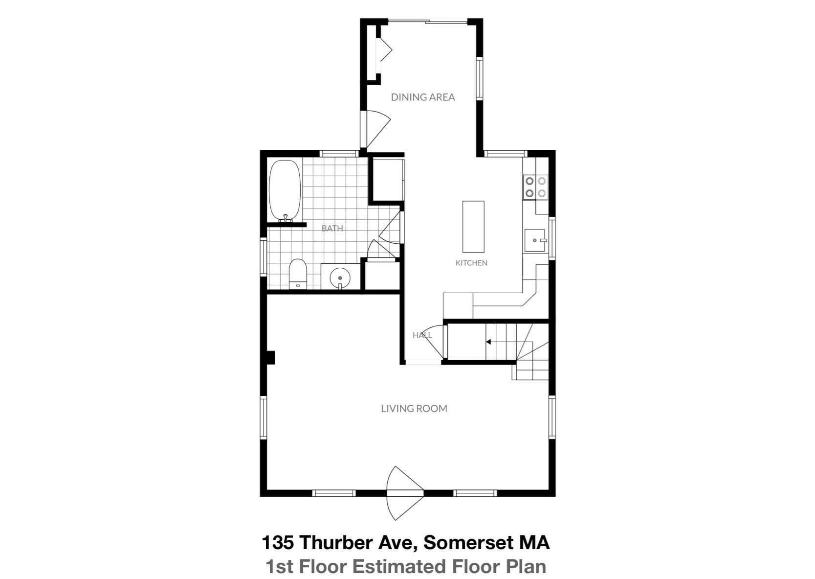 Single Family Residence at 135 Thurber Ave, Somerset MA 02725, Somerset, photo 37 of 37