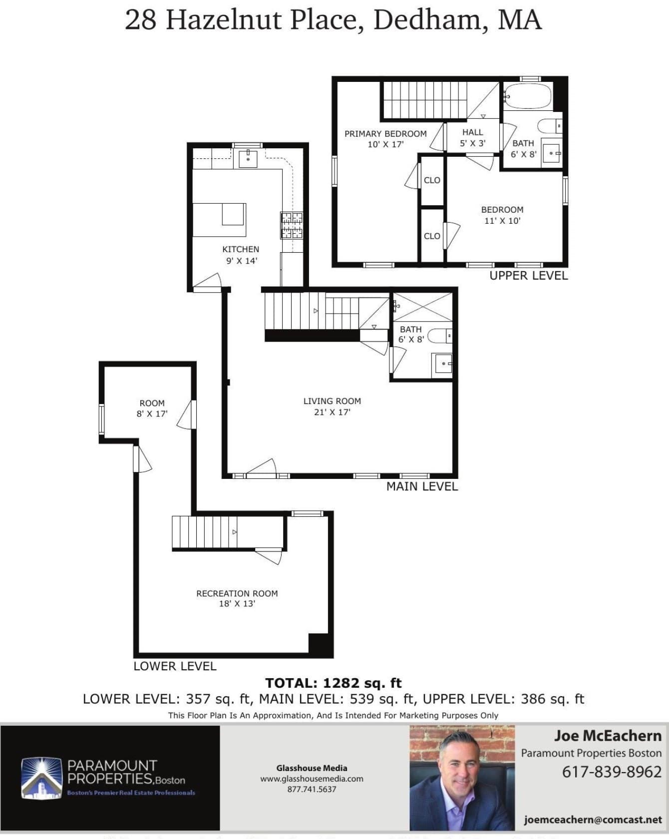 Single Family Residence at 28 Hazelnut Pl, Dedham MA 02026, Dedham, photo 23 of 24