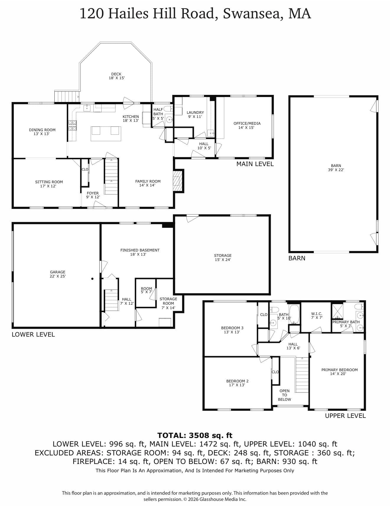 Single Family Residence at 120 Hailes Hill Rd, Swansea MA 02777, Swansea, photo 42 of 42
