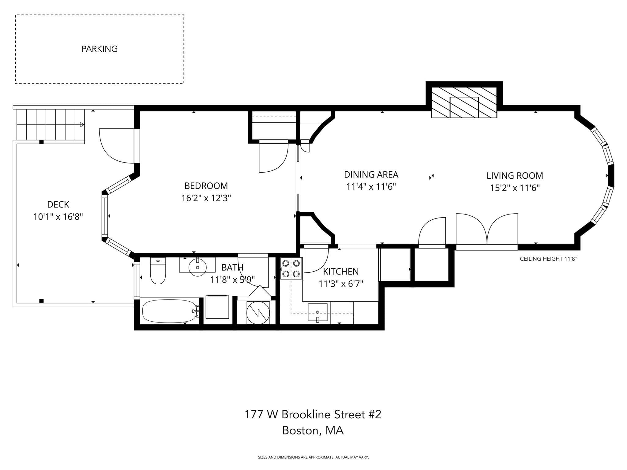 Condominium at 177 W Brookline St # 2, Boston MA 02118, photo 19 of 19