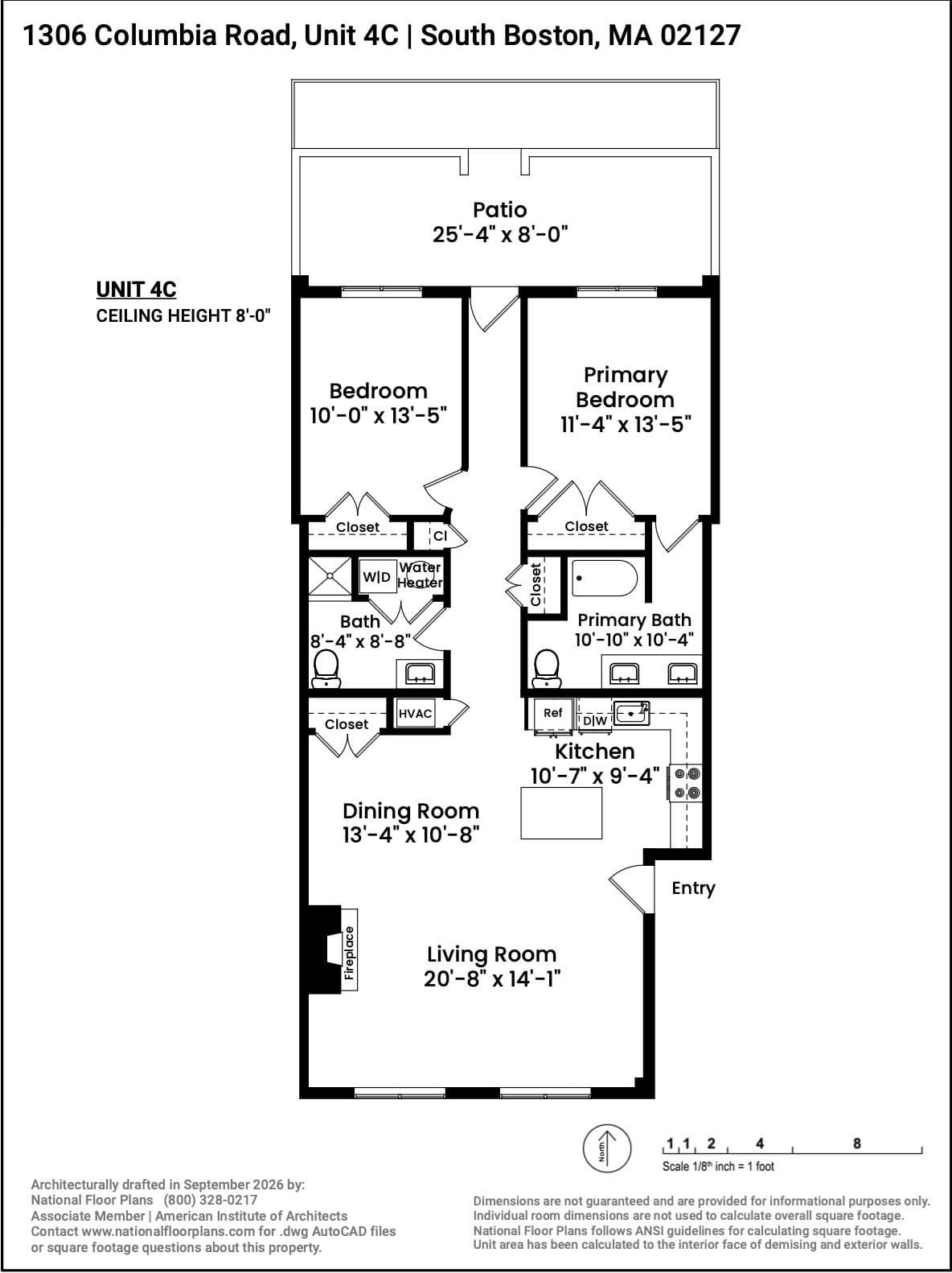 Condominium at 1306 Columbia Road # 4C, Boston MA 02127, Boston, photo 25 of 33