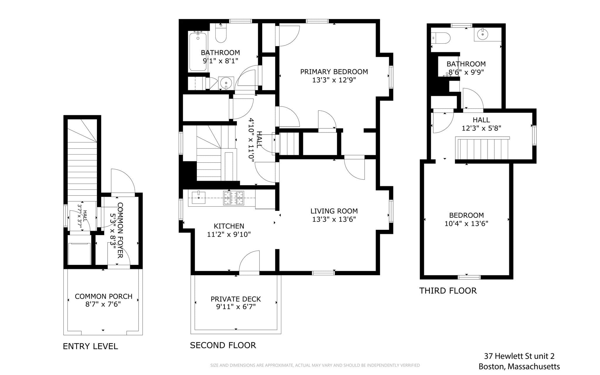 Condominium at 37 Hewlett St # 2, Boston MA 02131, Boston, photo 18 of 20