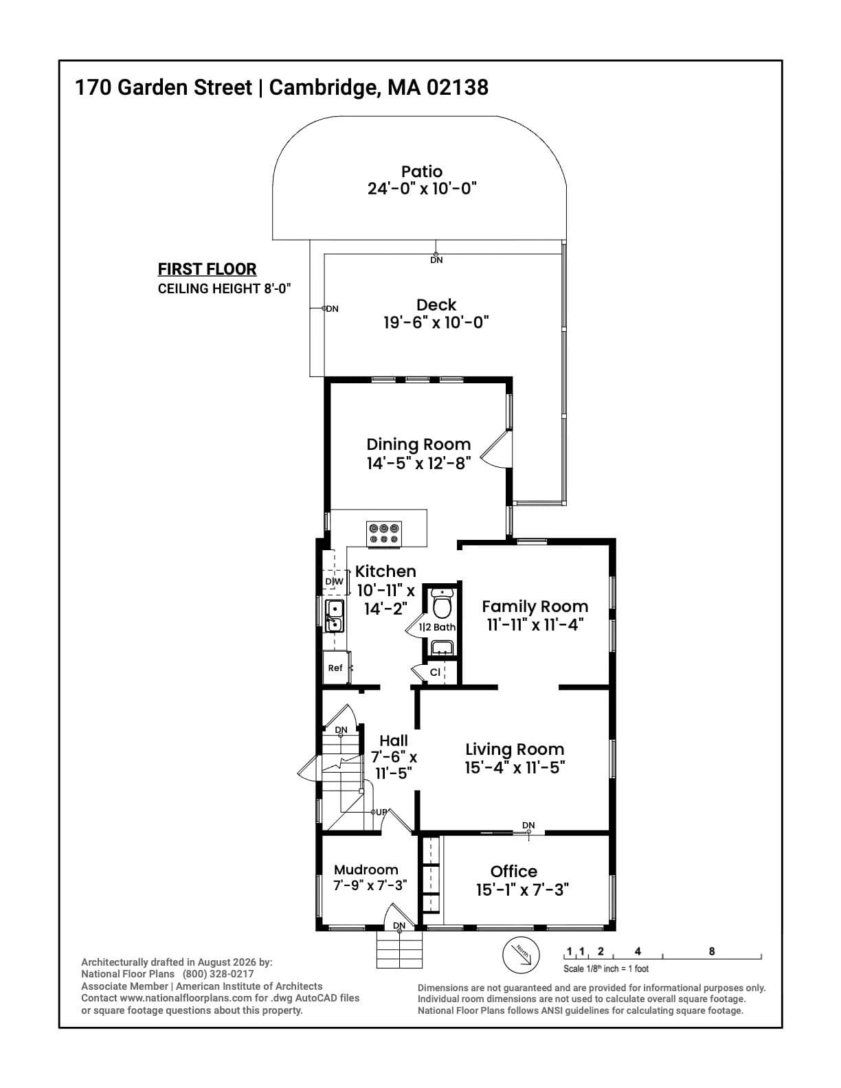 Single Family Residence at 170 Garden Street, Cambridge MA 02138, Cambridge, photo 37 of 39