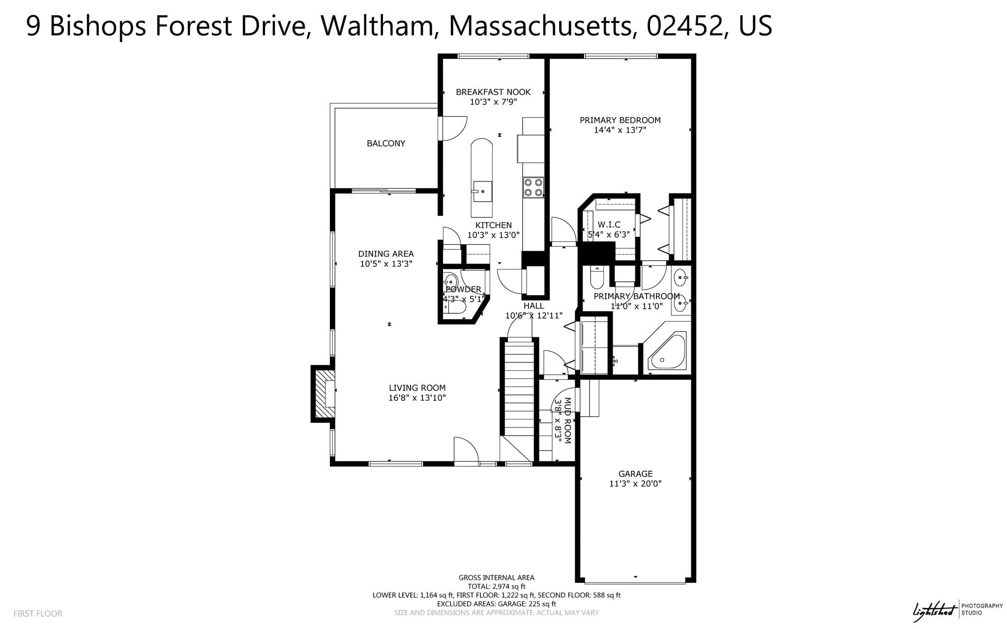 Condominium at 9 Bishops Forest Dr # 9, Waltham MA 02452, photo 17 of 19