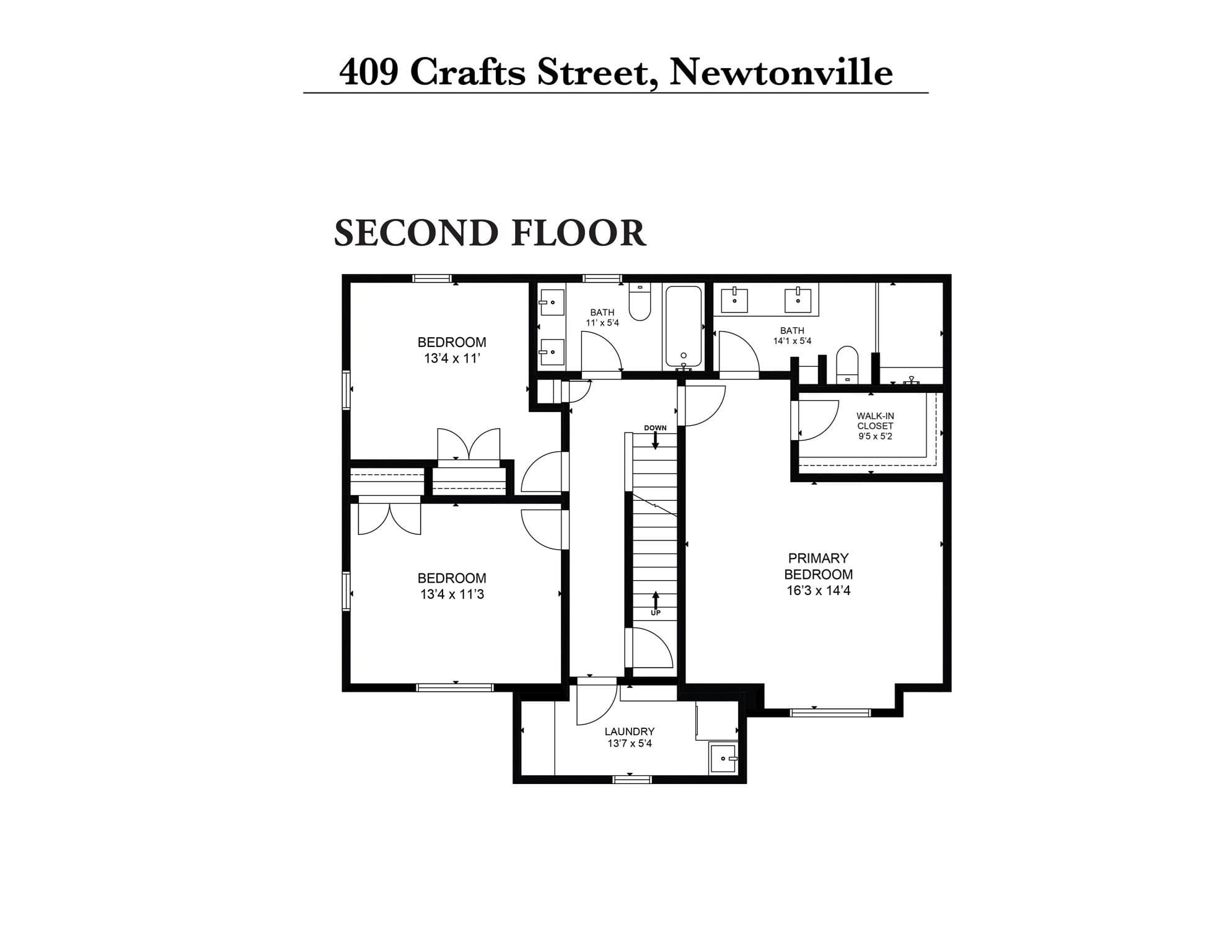 Single Family Residence at 409 Crafts Street, Newton MA 02460, Newton, photo 36 of 38