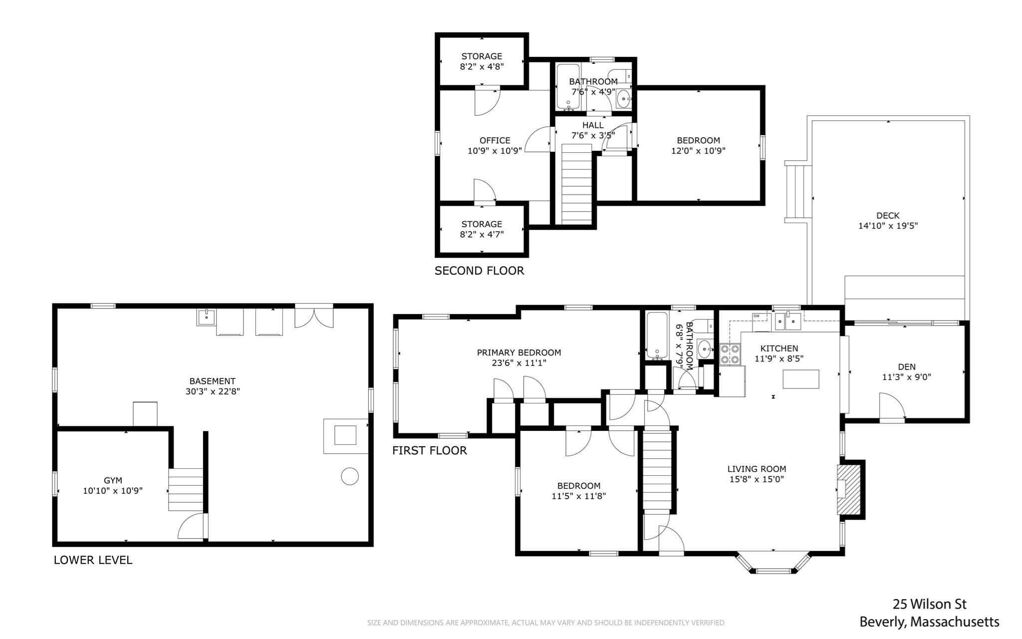 Single Family Residence at 25 Wilson Street, Beverly MA 01915, Beverly, photo 27 of 27