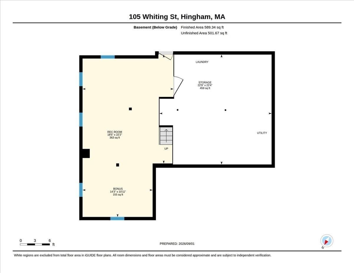 Single Family Residence at 105 Whiting Street, Hingham MA 02043, Hingham, photo 30 of 31