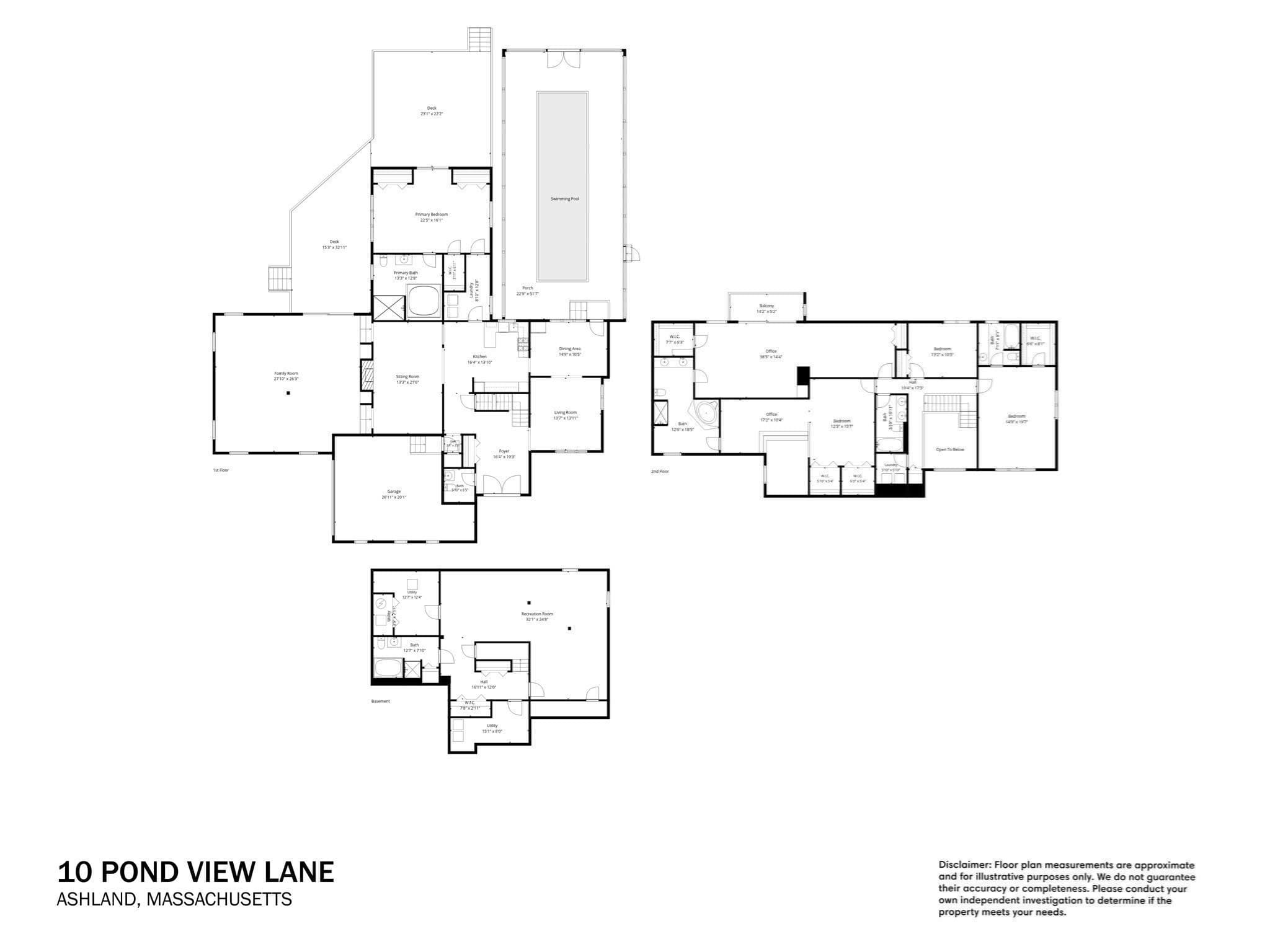 Single Family Residence at 10 Pond View Ln, Ashland MA 01721, Ashland, photo 19 of 19