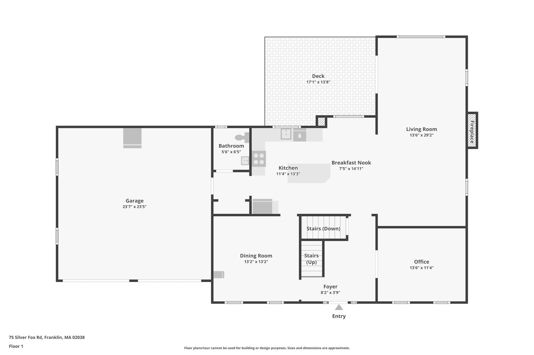 Single Family Residence at 75 Silver Fox Rd, Franklin MA 02038, Franklin, photo 38 of 40