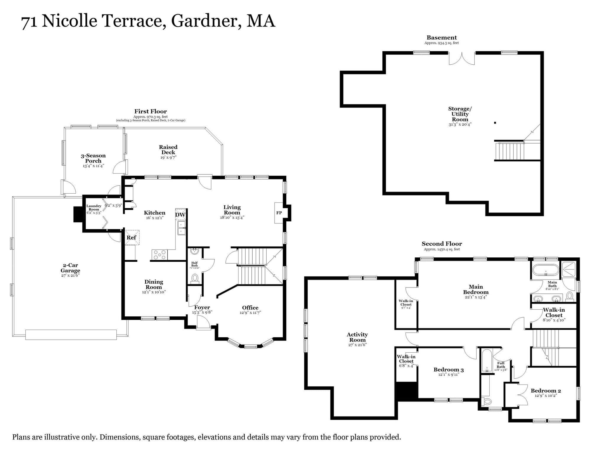 Single Family Residence at 71 Nicolle Ter, Gardner MA 01440, Gardner, photo 42 of 42