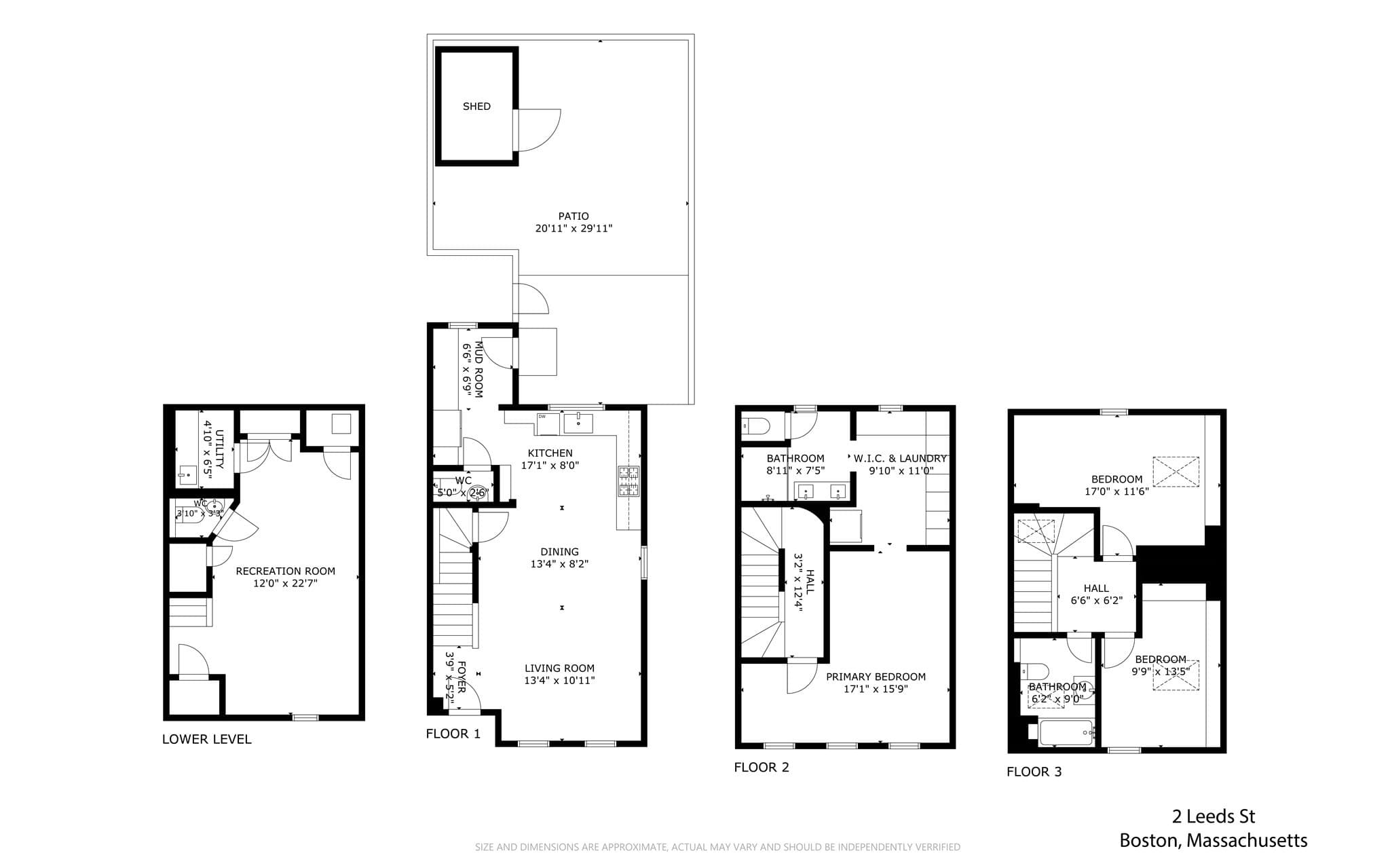 Single Family Residence at 2 Leeds Street, Boston MA 02127, Boston, photo 42 of 42