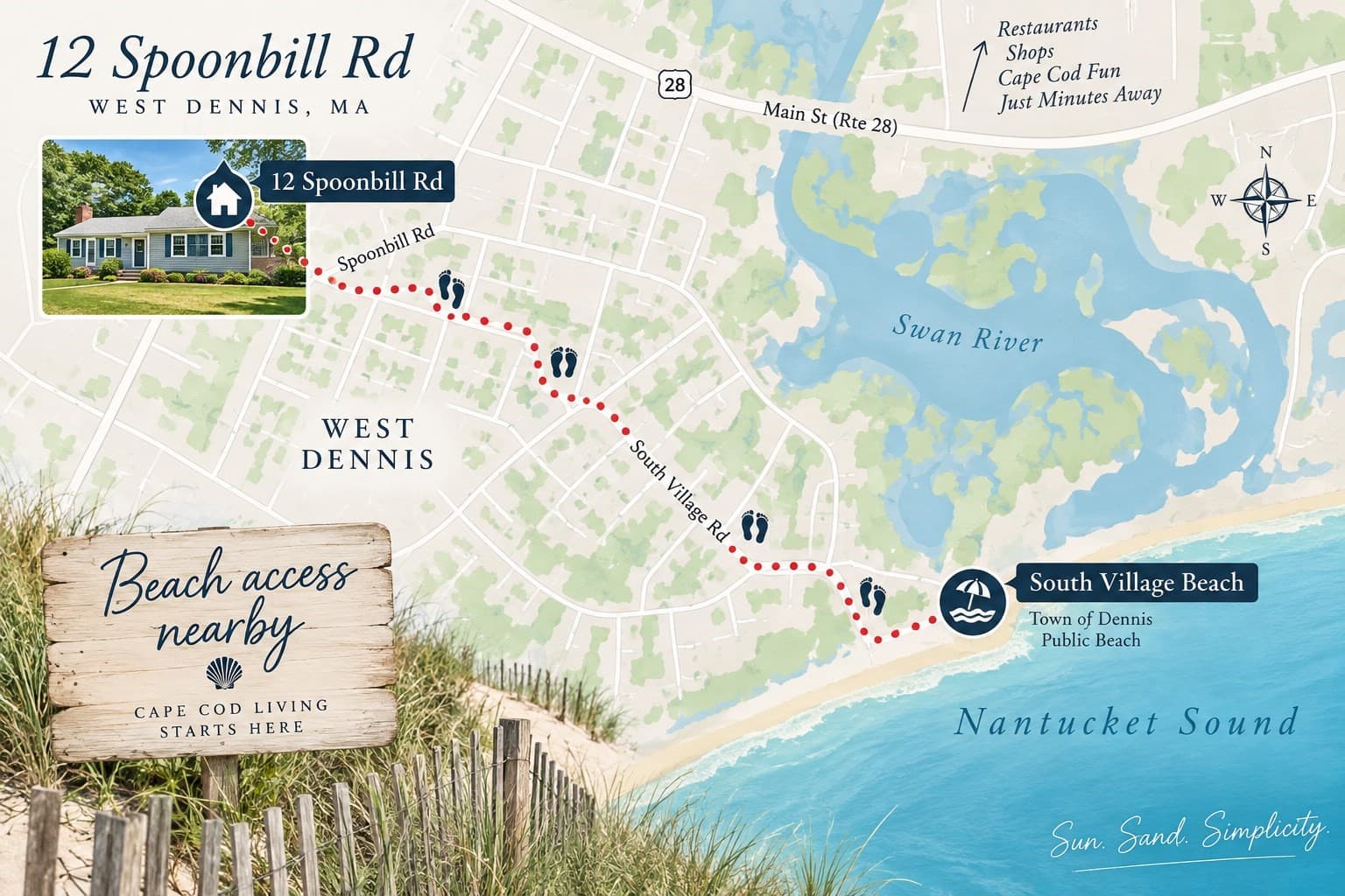 Single Family Residence at 12 Spoonbill Rd, Dennis MA 02670, Dennis, photo 40 of 40