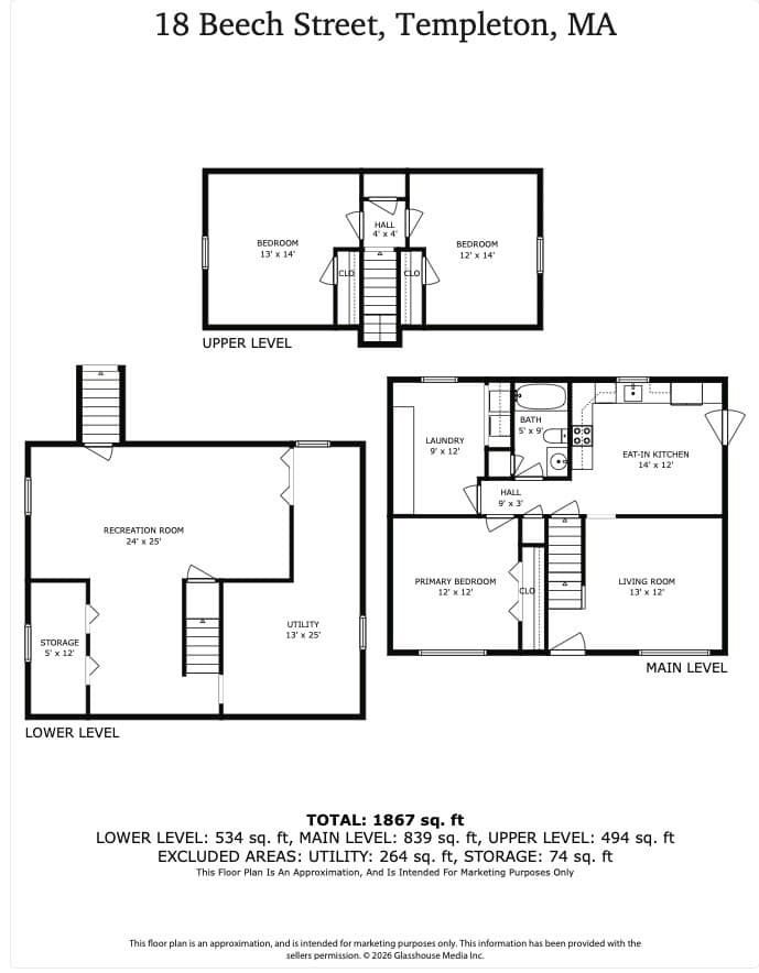 Single Family Residence at 18 Beech, Templeton MA 01436, Templeton, photo 39 of 39