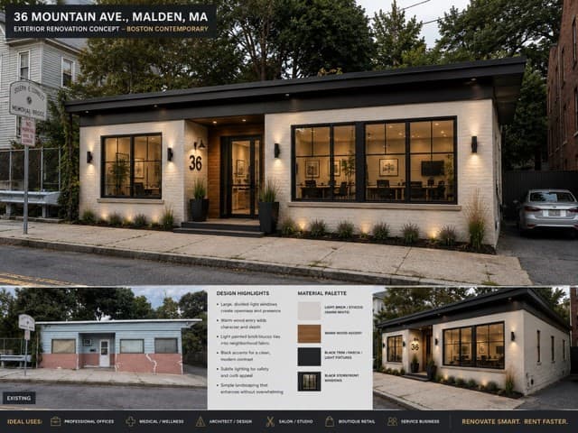 36 Mountain Ave., Malden MA 02148