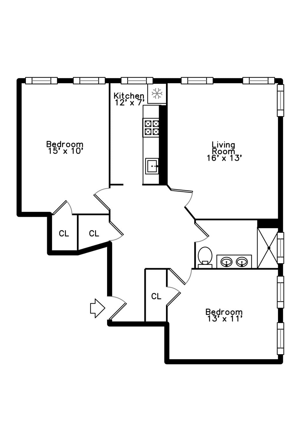 Condominium at 1254 Commonweath Ave. # 11, Boston MA 02134, photo 13 of 14