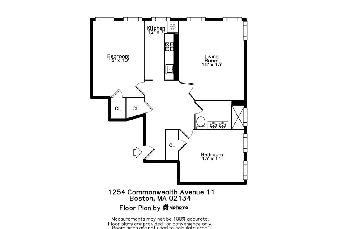 Condominium at 1254 Commonweath Ave. # 11, Boston MA 02134, photo 14 of 14