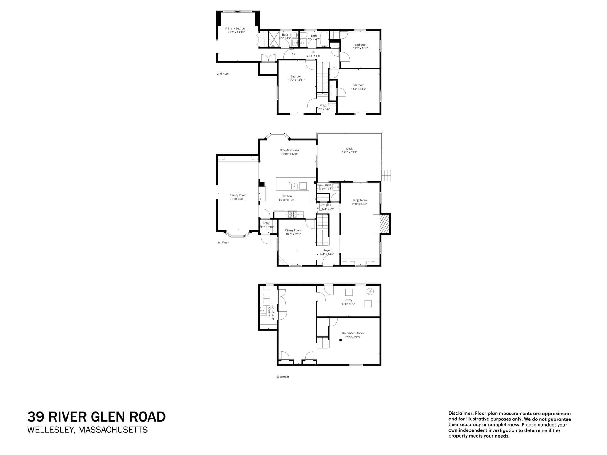 Single Family Residence at 39 River Glen Rd, Wellesley MA 02481, Wellesley, photo 34 of 34