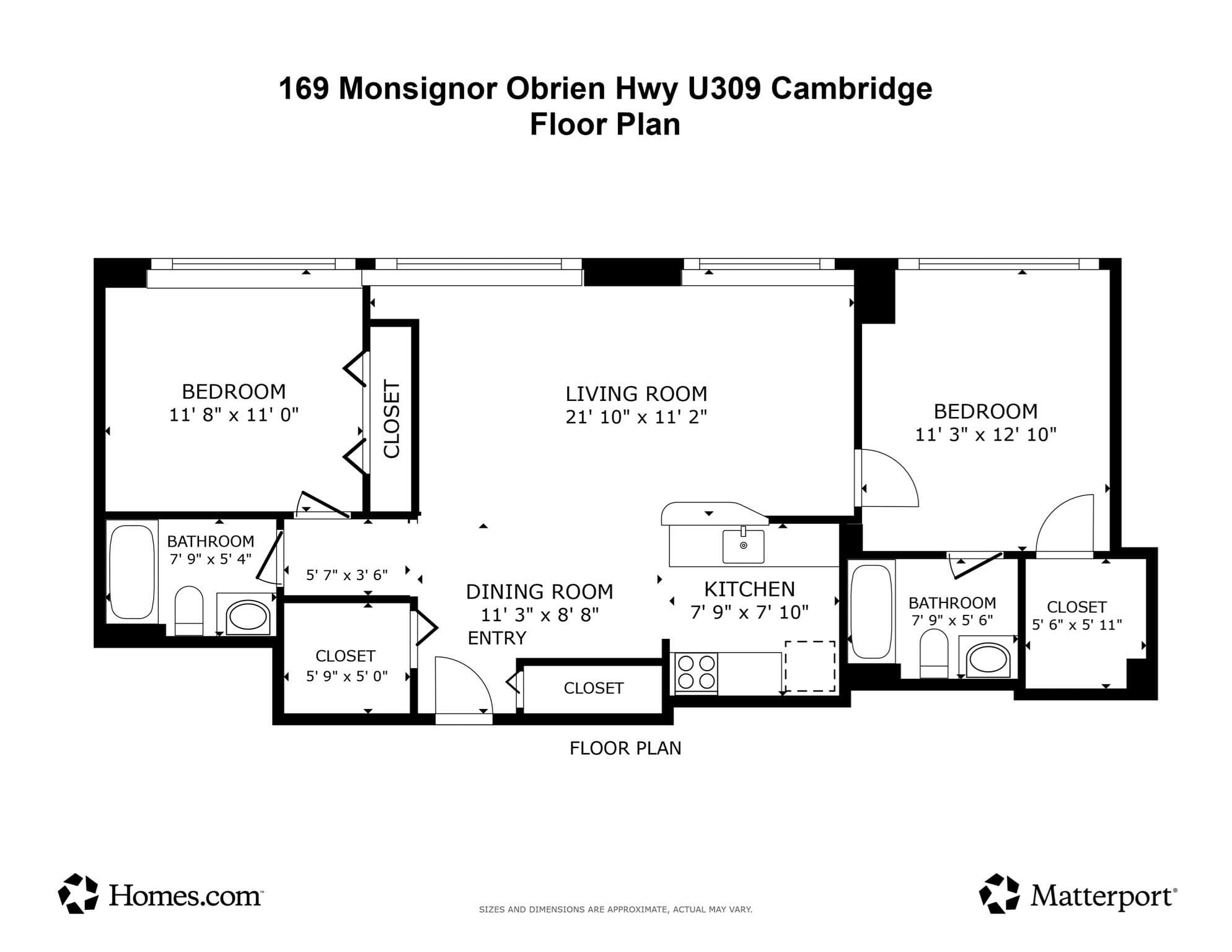 Condominium at 169 Monsignor Obrien Hwy # 309, Cambridge MA 02141, Cambridge, photo 39 of 39