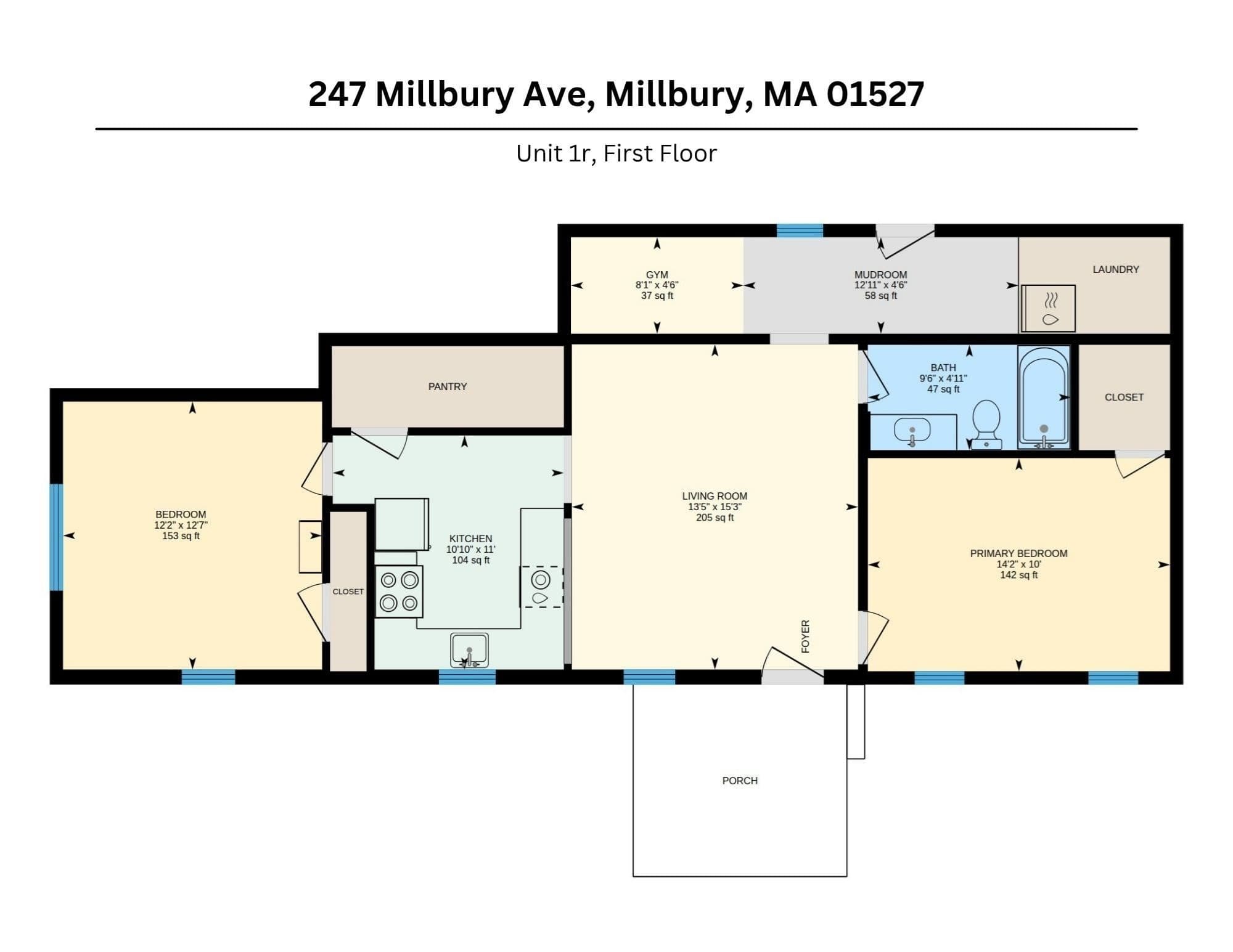 3 Family - 3 Units Up/Down at 247 Millbury Ave, Millbury MA 01527, Millbury, photo 38 of 39