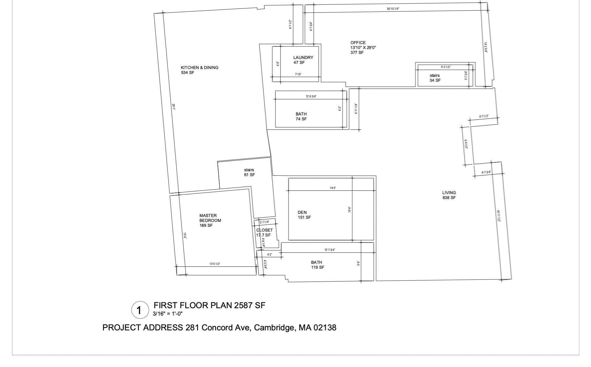 Single Family Residence at 281 Concord Ave, Cambridge MA 02138, Cambridge, photo 25 of 26