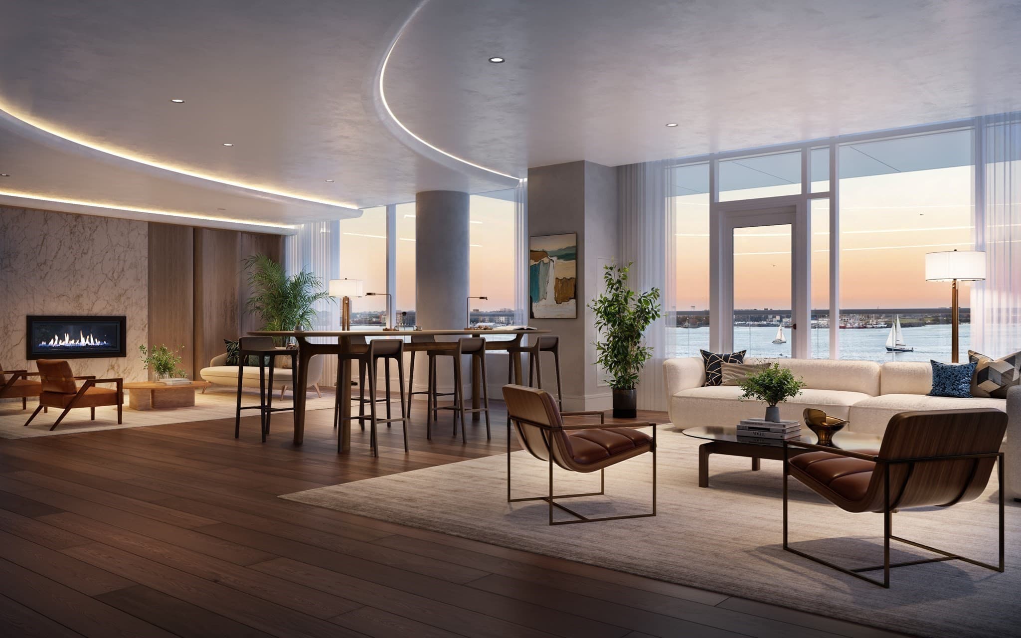 Condominium at 1 Harbor Shore Drive # 8C, Boston MA 02210, Boston, photo 4 of 8