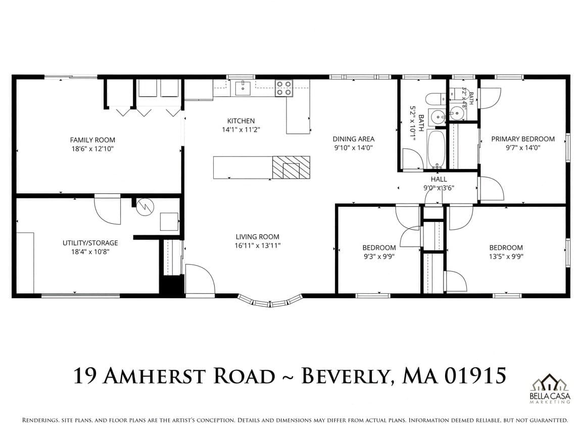 Single Family Residence at 19 Amherst Road, Beverly MA 01915, Beverly, photo 33 of 33