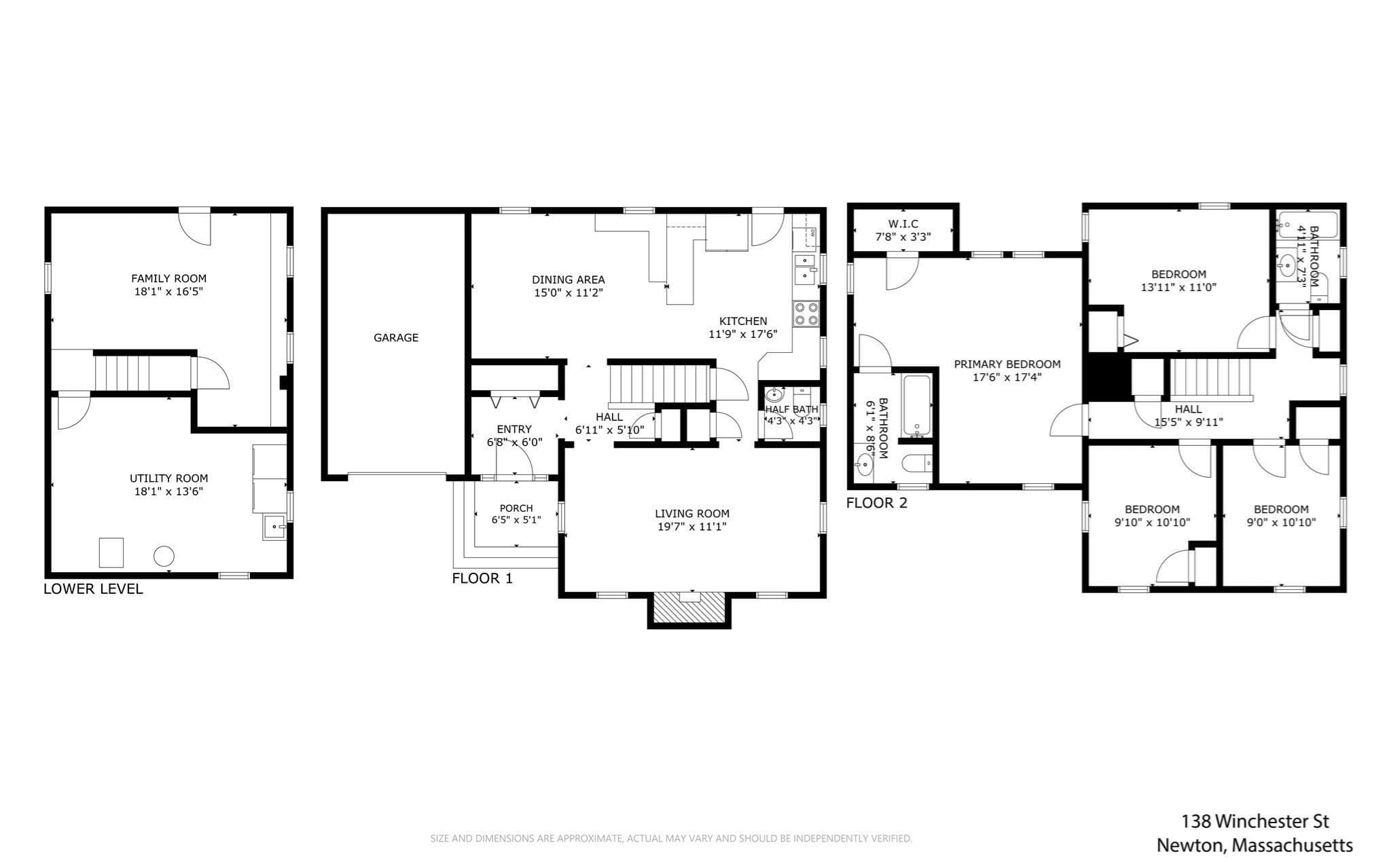 Single Family Residence at 138 Winchester St, Newton MA 02461, Newton, photo 21 of 25