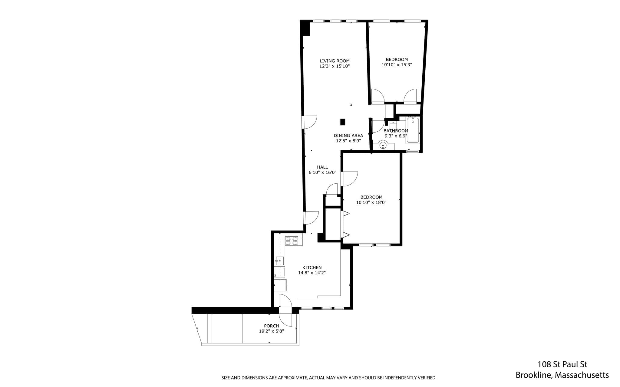 Condominium at 108 Saint Paul St. # A, Brookline MA 02446, Brookline, photo 17 of 17