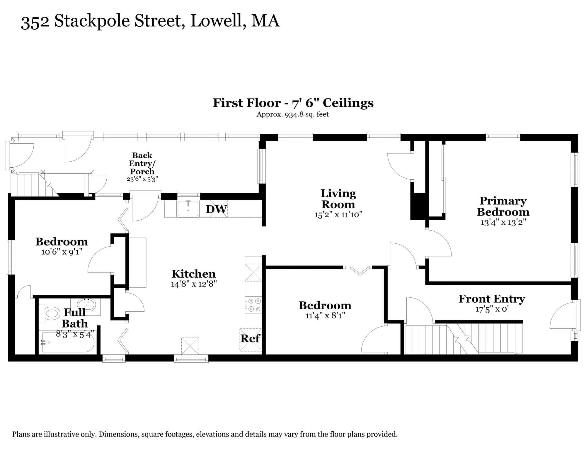 2 Family - 2 Units Up/Down at 352 Stackpole Street, Lowell MA 01852, Lowell, photo 38 of 40