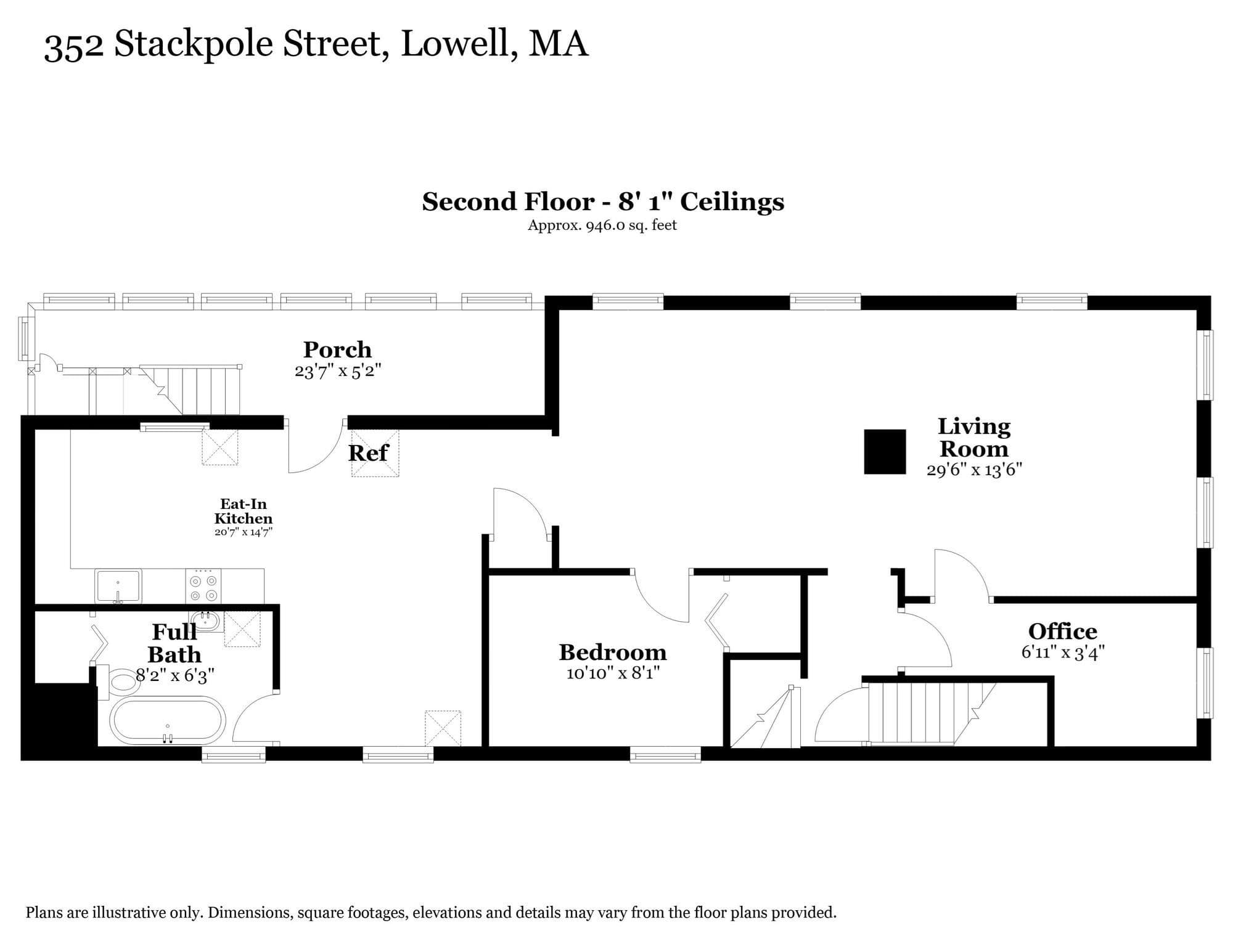 2 Family - 2 Units Up/Down at 352 Stackpole Street, Lowell MA 01852, Lowell, photo 39 of 40