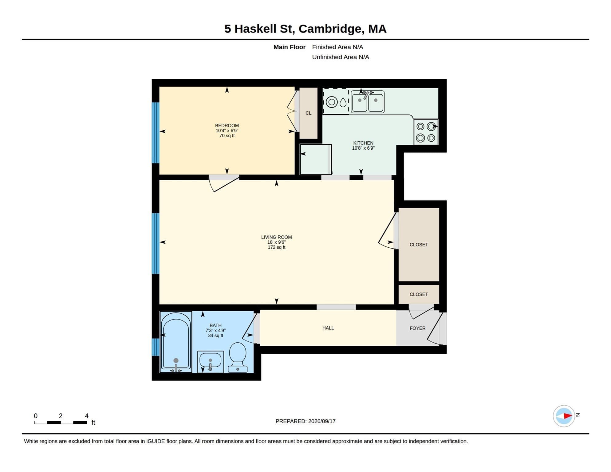 Condominium at 5 Haskell Street # 43, Cambridge MA 02140, Cambridge, photo 18 of 27