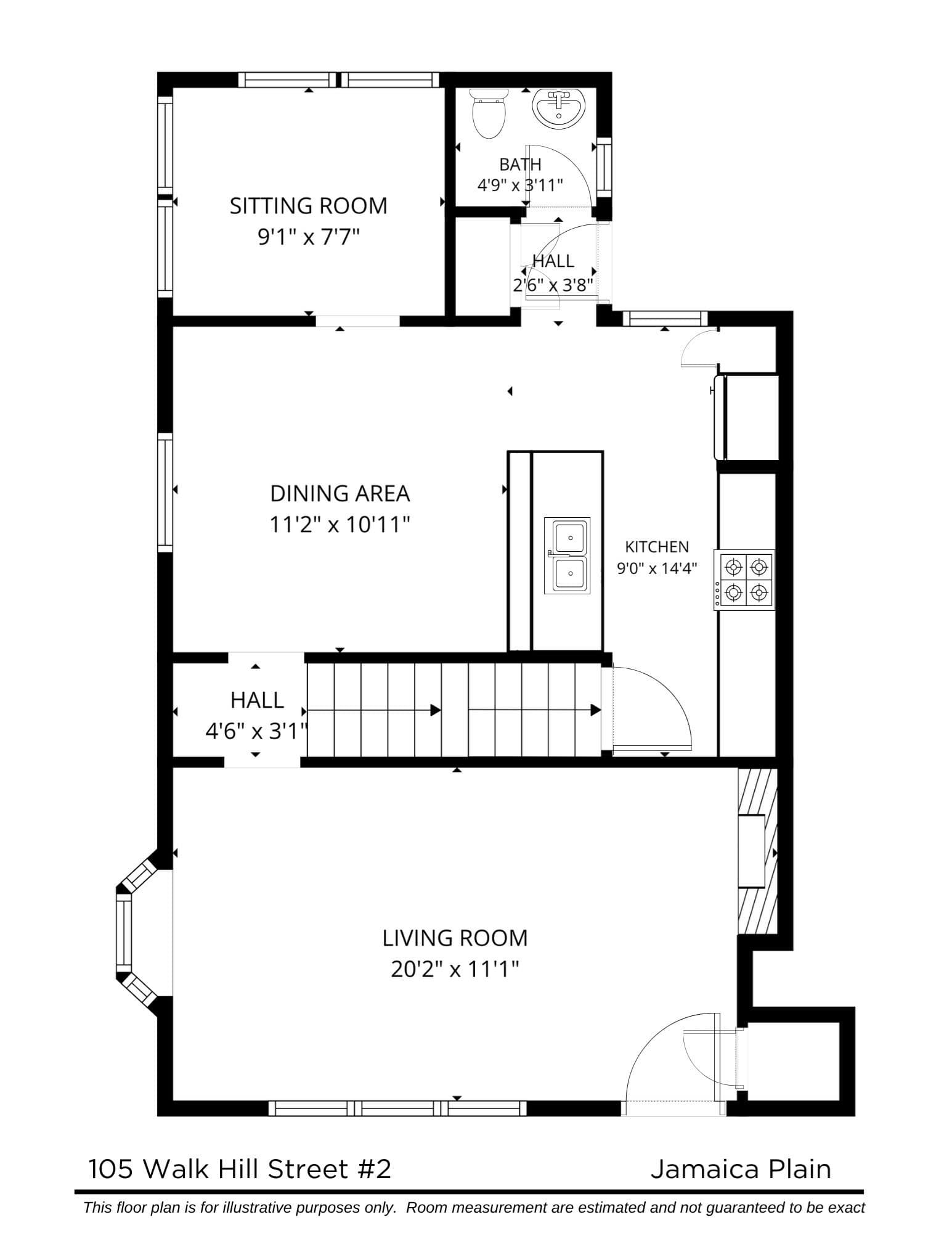 Condominium at 105 Walk Hill St # 2, Boston MA 02130, Boston, photo 25 of 27