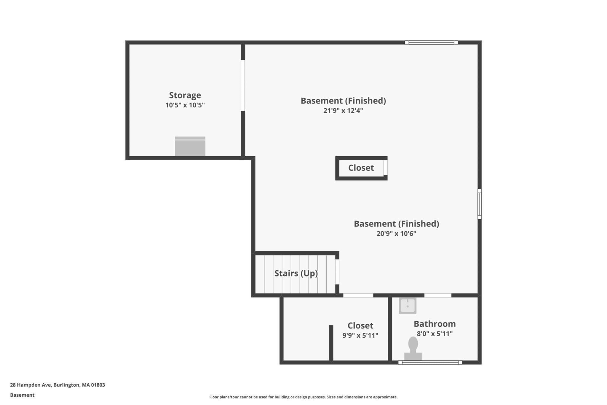 Single Family Residence at 28 Hampden Ave, Burlington MA 01803, Burlington, photo 38 of 41