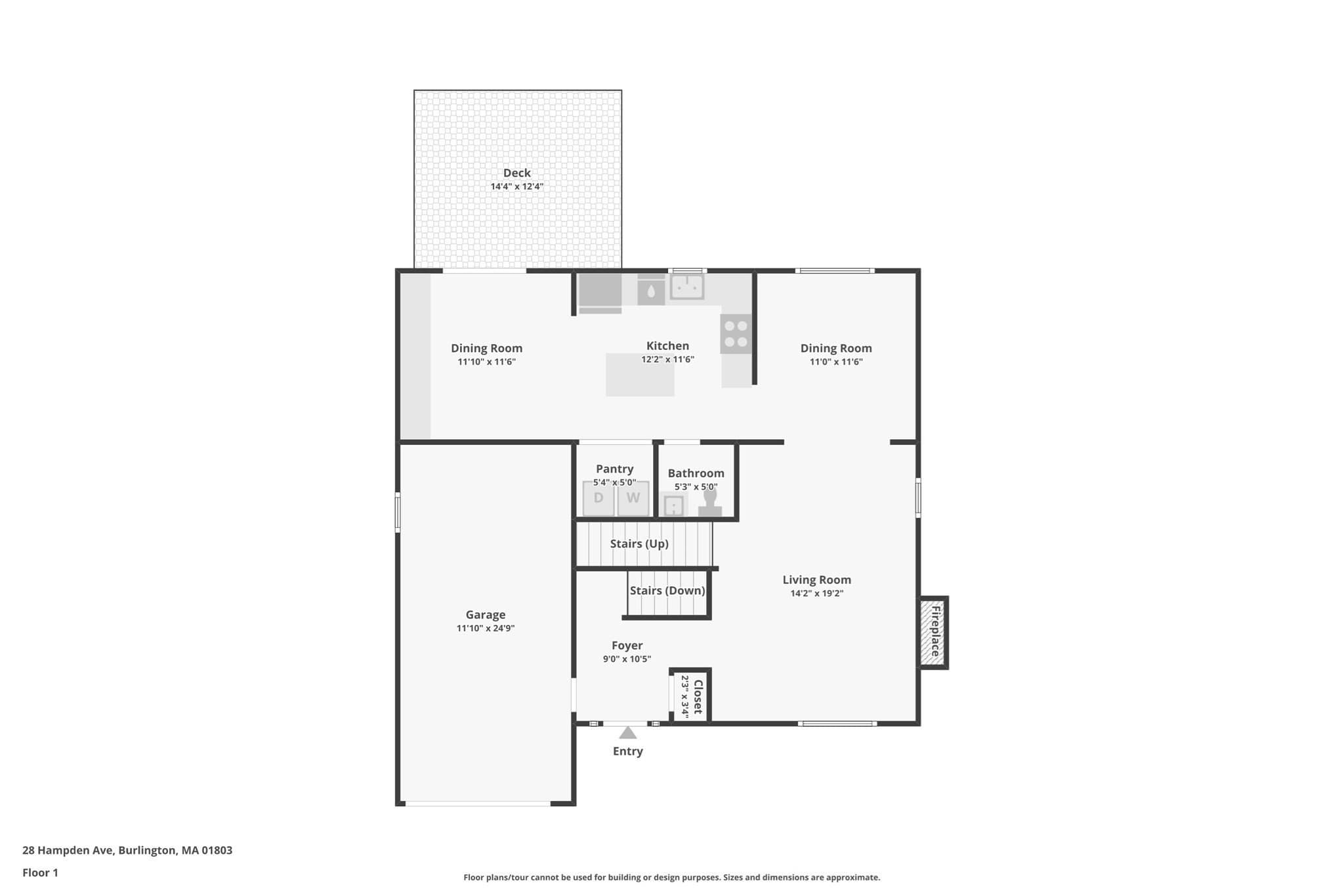 Single Family Residence at 28 Hampden Ave, Burlington MA 01803, Burlington, photo 39 of 41