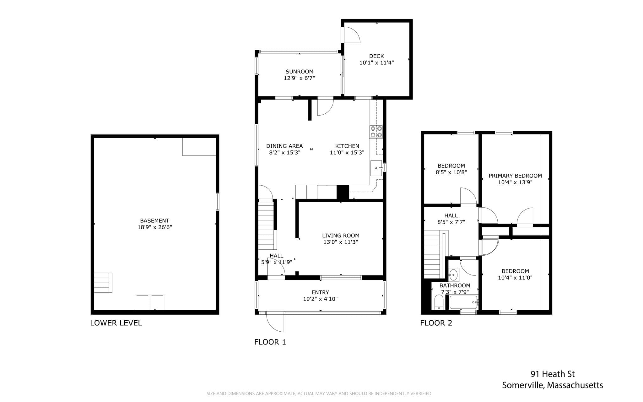 Single Family Residence at 91 Heath St, Somerville MA 02145, Somerville, photo 36 of 36