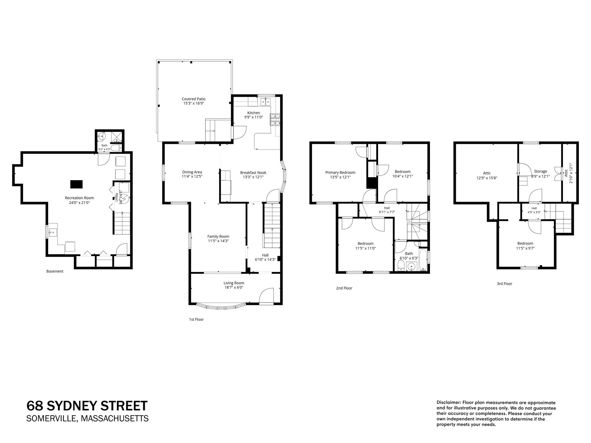 Single Family Residence at 68 Sydney St, Somerville MA 02145, Somerville, photo 25 of 25