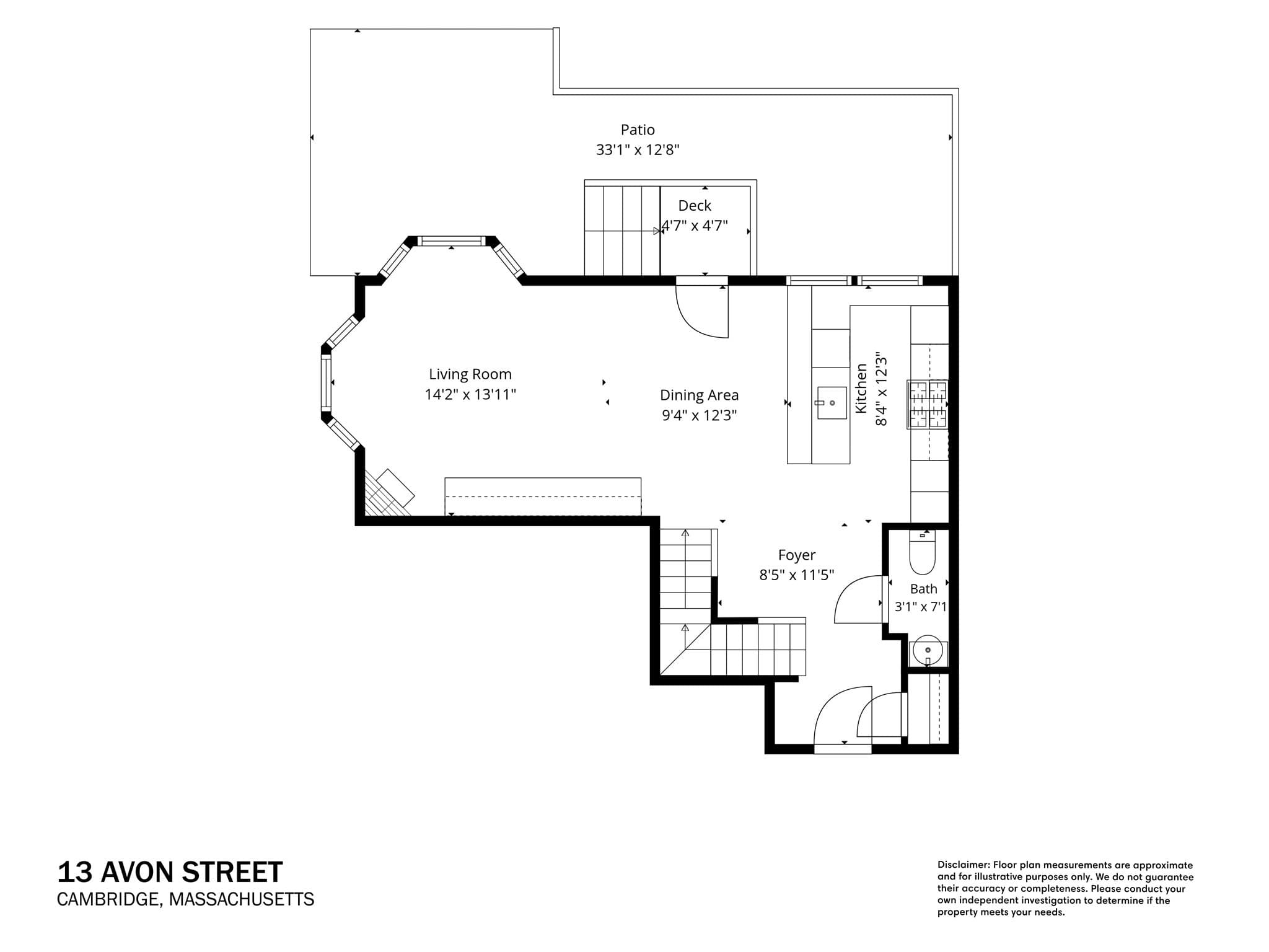 Condominium at 13 Avon # 13, Cambridge MA 02138, Cambridge, photo 20 of 23
