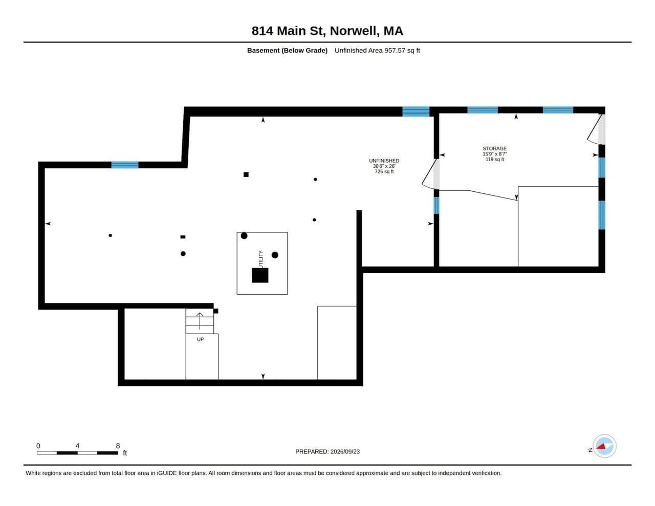 Single Family Residence at 814 Main Street, Norwell MA 02061, Norwell, photo 40 of 42