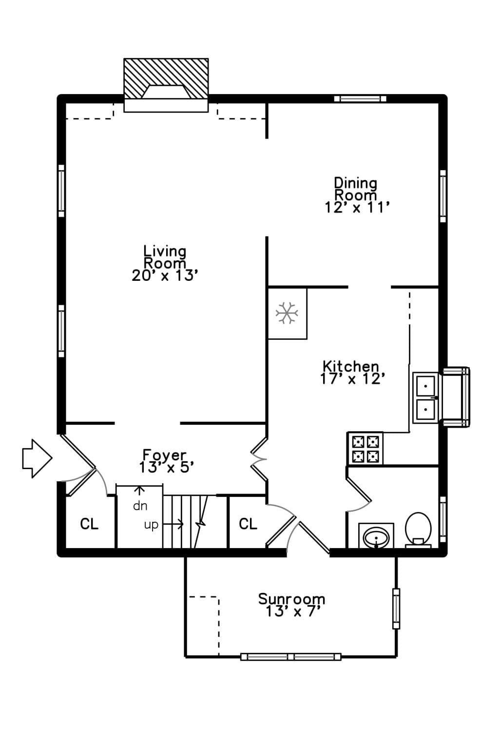 Single Family Residence at 203 Woburn Street, Medford MA 02155, Medford, photo 19 of 28