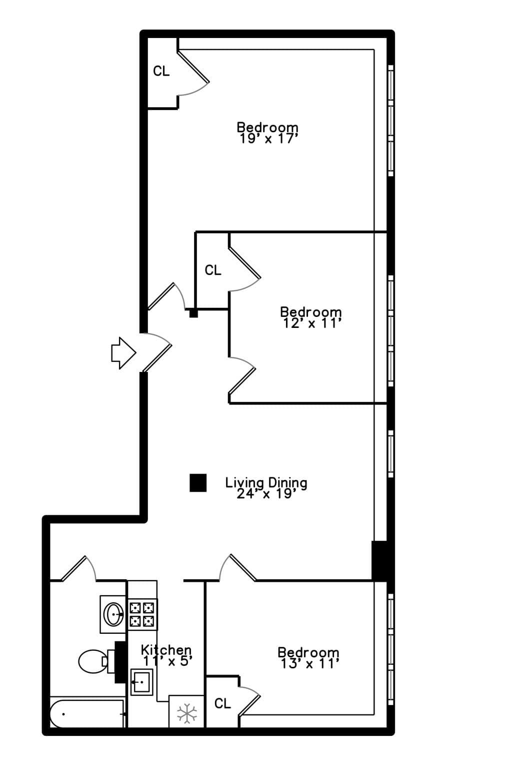 Condominium at 7 Lothian Rd # B, Boston MA 02135, Boston, photo 18 of 21