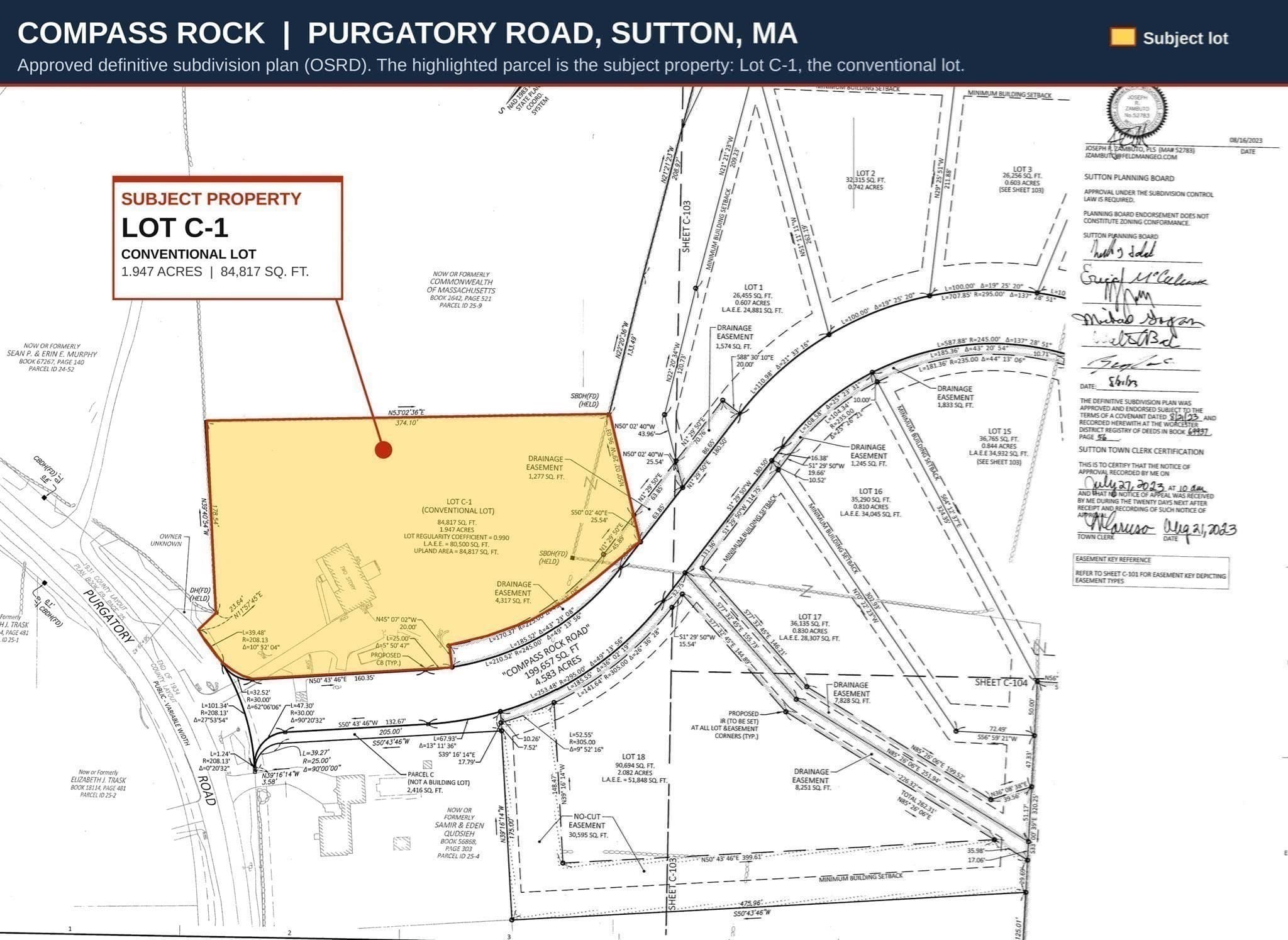 Single Family Residence at 57 Purgatory Rd, Sutton MA 01590, Sutton, photo 33 of 33