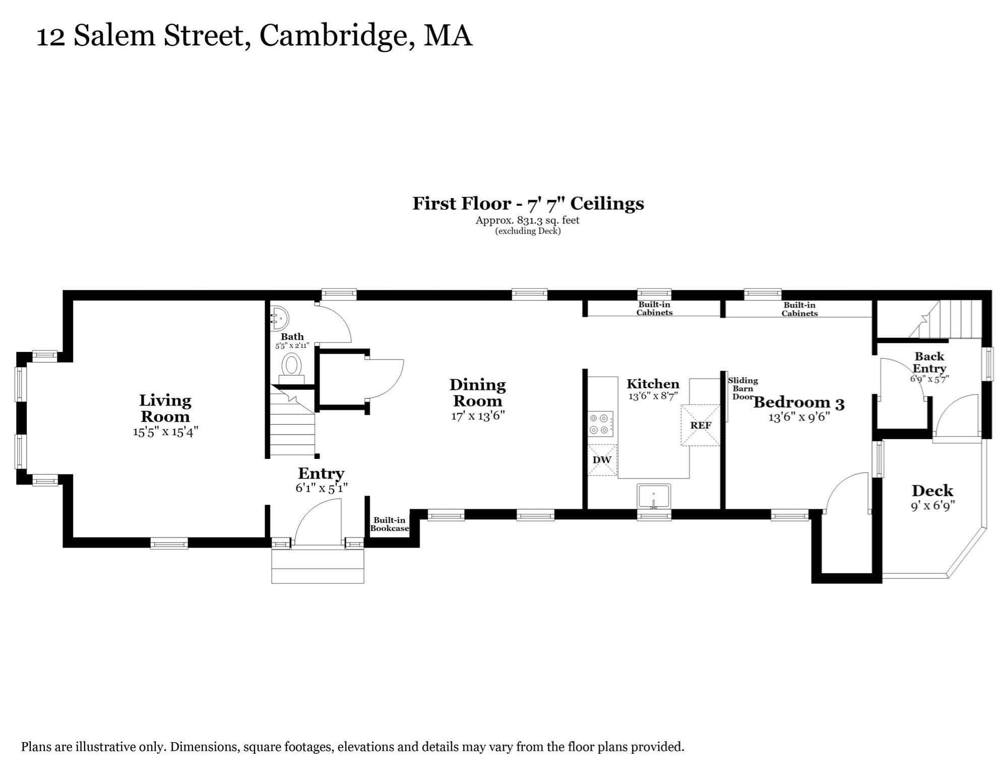 Single Family Residence at 12 Salem St, Cambridge MA 02139, Cambridge, photo 26 of 27
