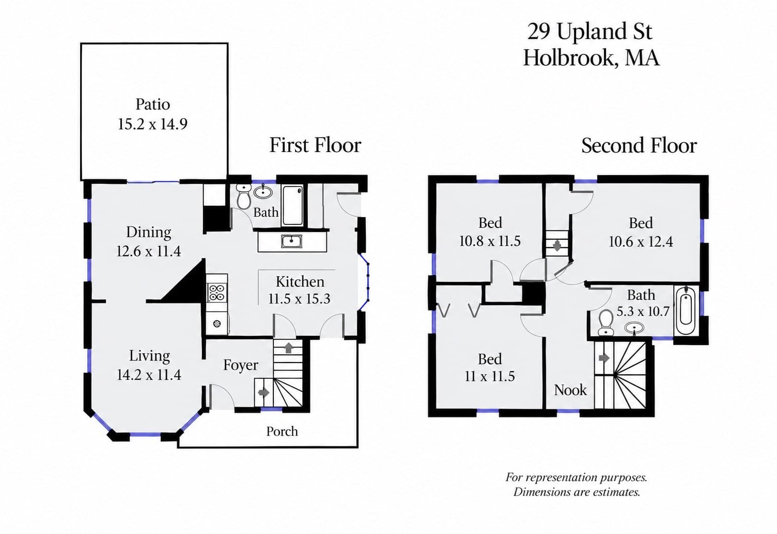 Single Family Residence at 29 Upland St, Holbrook MA 02343, Holbrook, photo 30 of 30