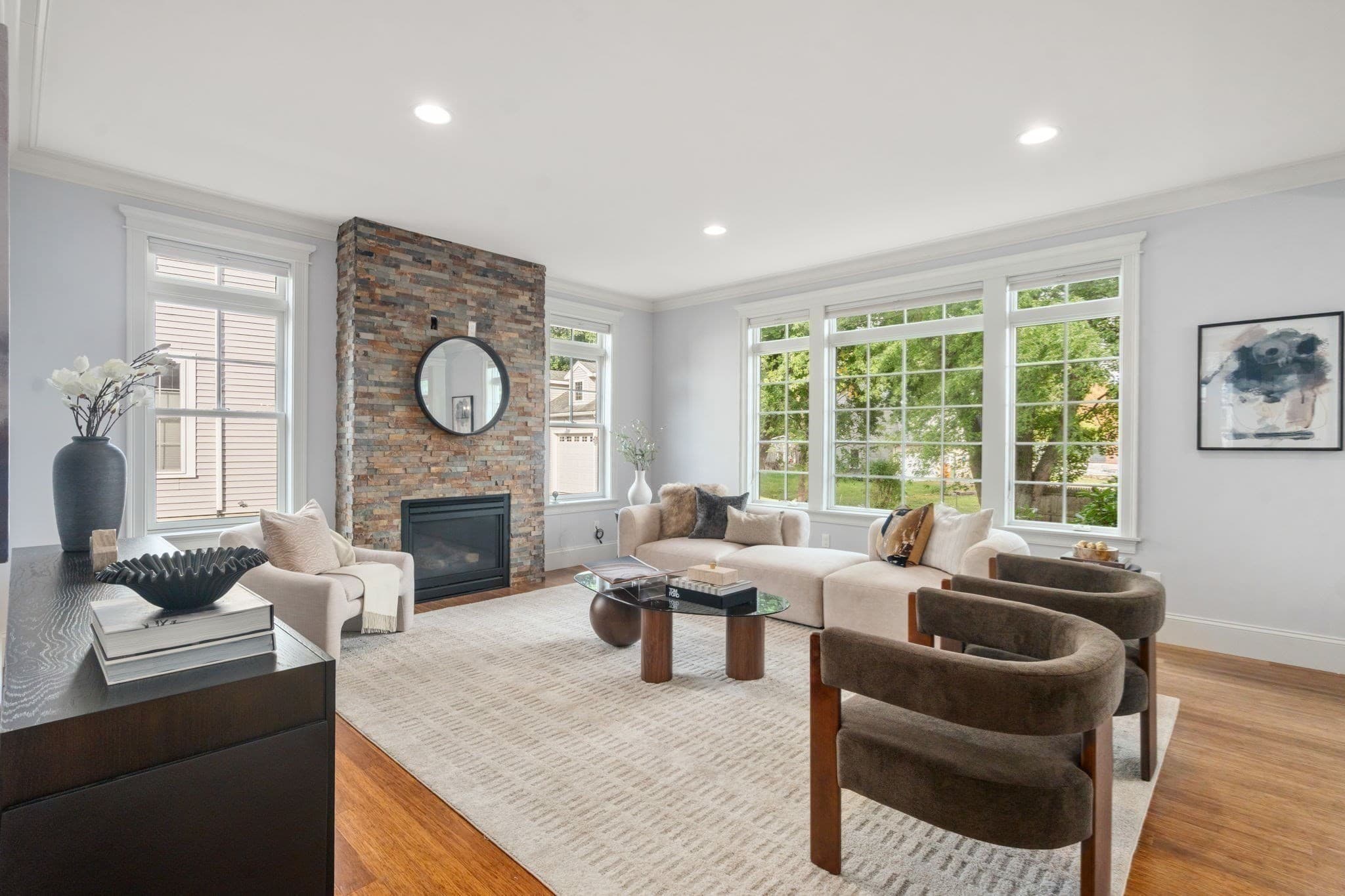 Single Family Residence at 9 Edward Road, Newton MA 02465, Newton, photo 7 of 38